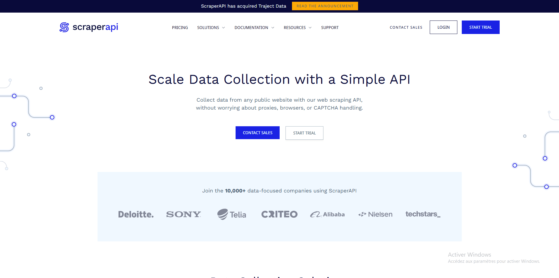 ScraperAPI product screenshot